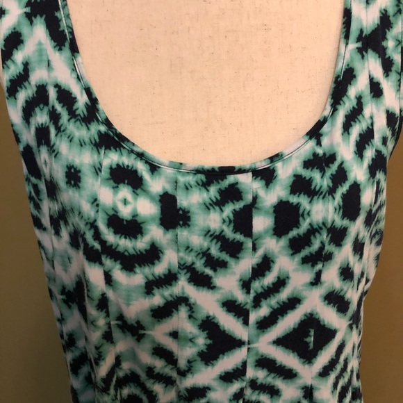 Boho tie-dye print dress - Picture 3 of 3